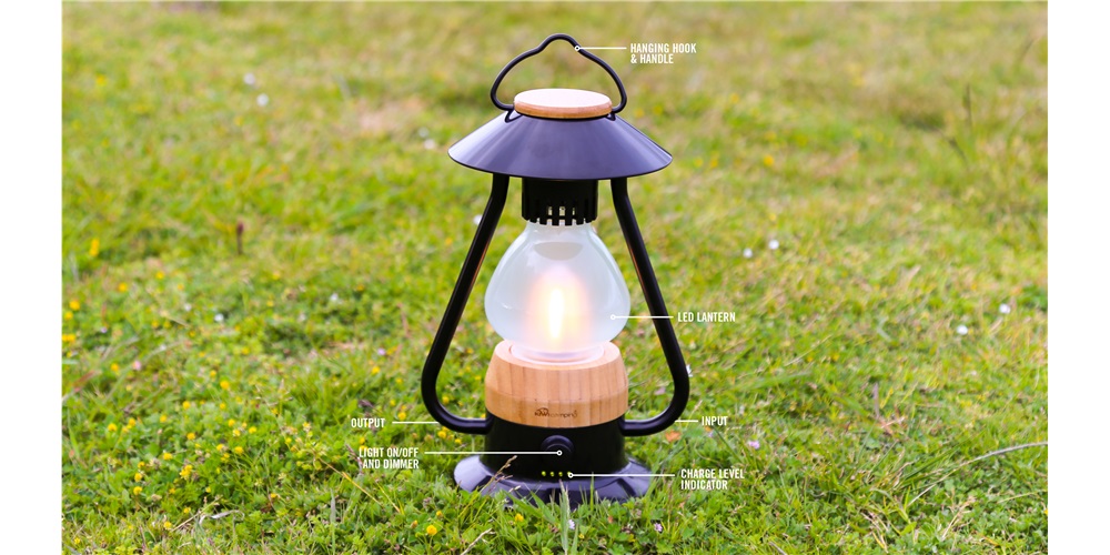 5 Elements Lantern with Power Bank